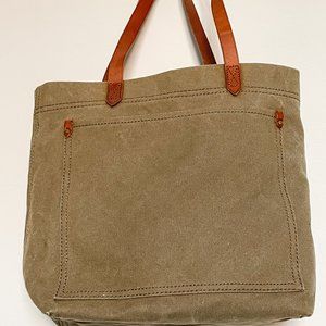 Madewell NWT The Canvas Medium Transport Tote
